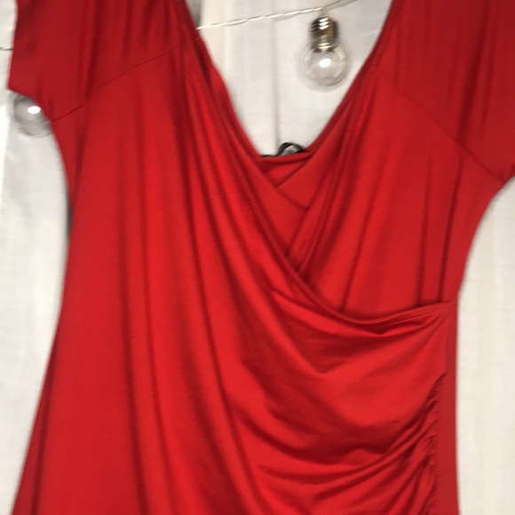 Red Mini Dress - Picture 5 of 6